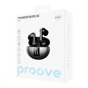 Беспроводные наушники Proove Thunder Buds SE TWS with ANC Gray, TWTBSE010003