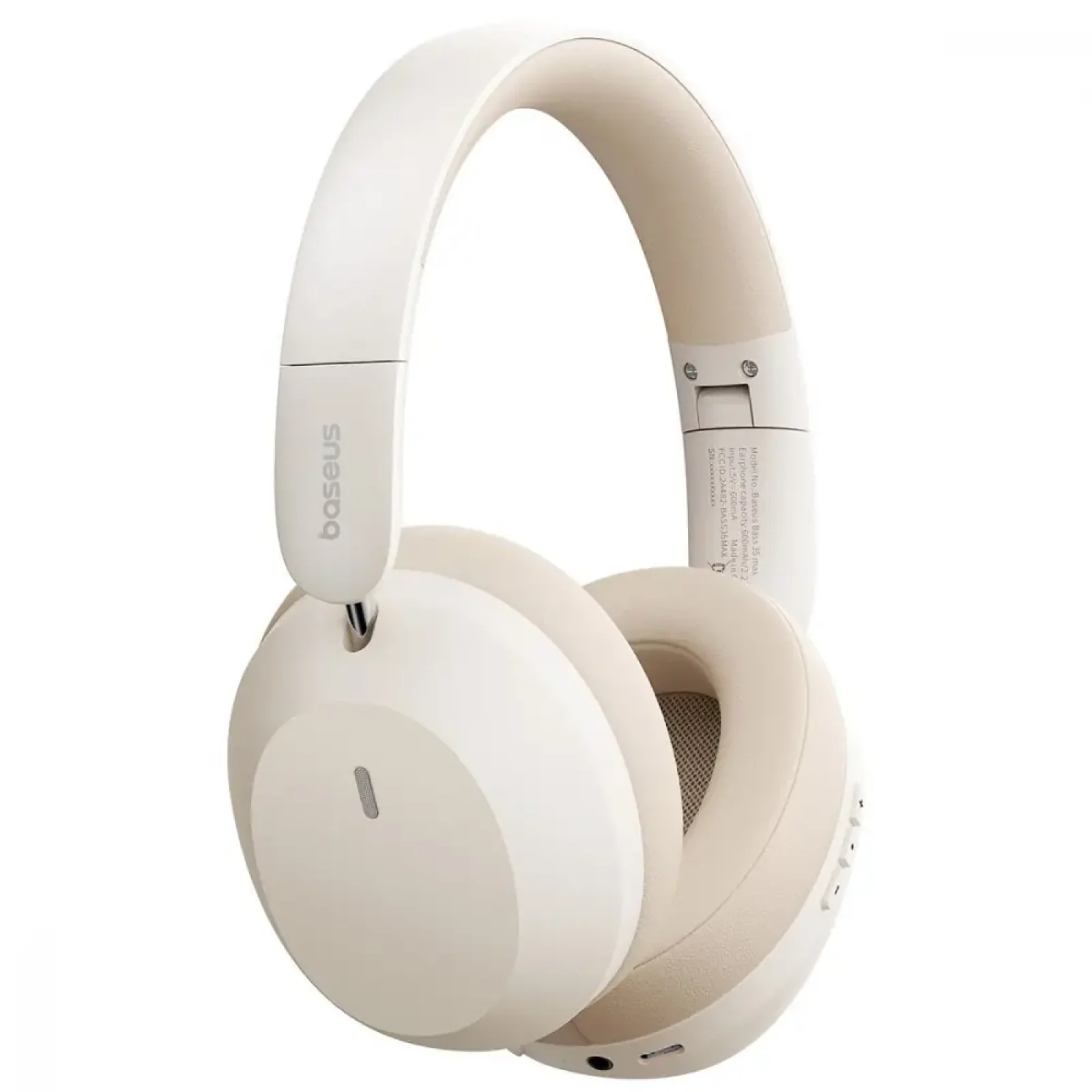 Бездротові навушники Baseus Bass 35 Max white (610490003)