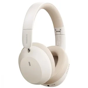 Бездротові навушники Baseus Bass 35 Max white (610490003)