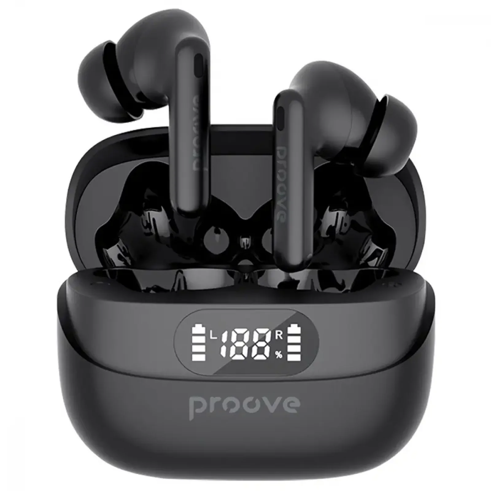 Беспроводные наушники Proove Digital Pro TWS with ANC (APP) black (612140001)