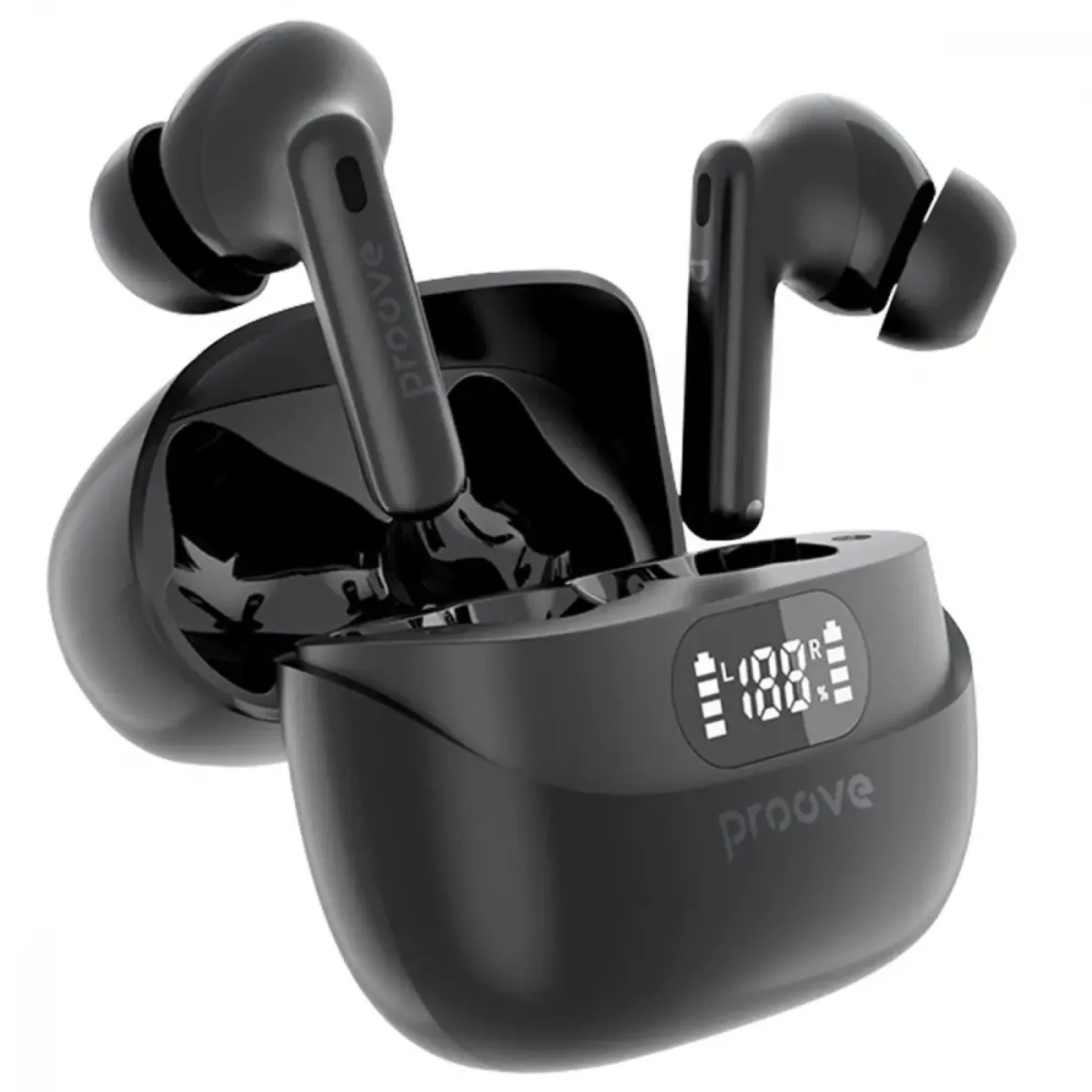 Беспроводные наушники Proove Digital Pro TWS with ANC (APP) black (612140001)