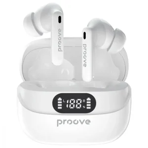 Беспроводные наушники Proove Digital Pro TWS with ANC (APP) white (612140003)