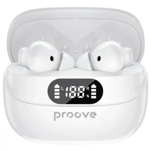 Беспроводные наушники Proove Digital Pro TWS with ANC (APP) white (612140003)