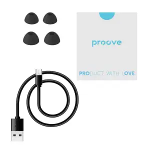 Бездротові навушники Proove Intro Pro TWS with ANC (APP) obsidian Black