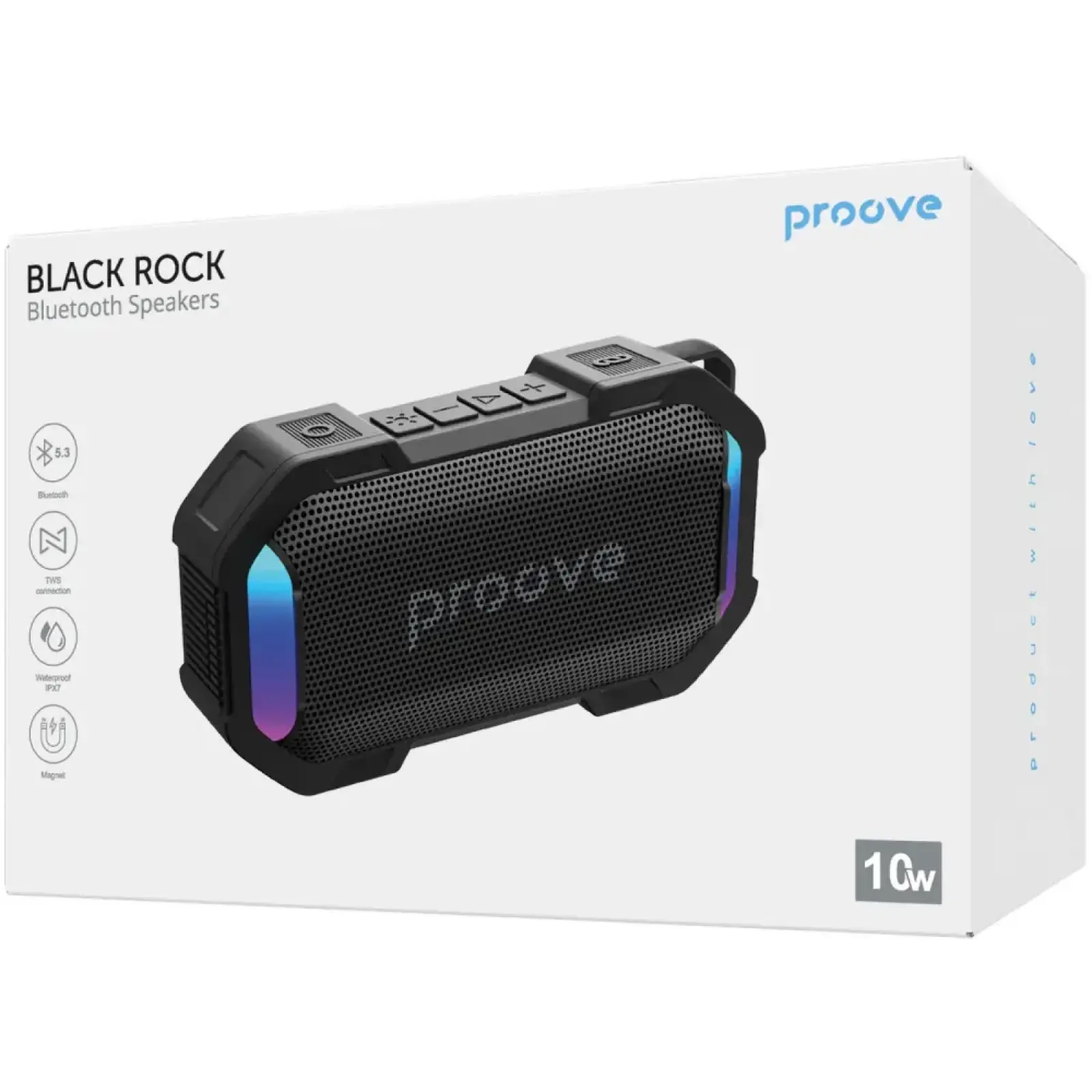 Портативная колонка Proove Black Rock 10W (APP) Black (PSBK08117201)