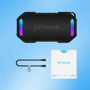 Портативная колонка Proove Black Rock 10W (APP) Black/Blue (PSBR1001AP23)