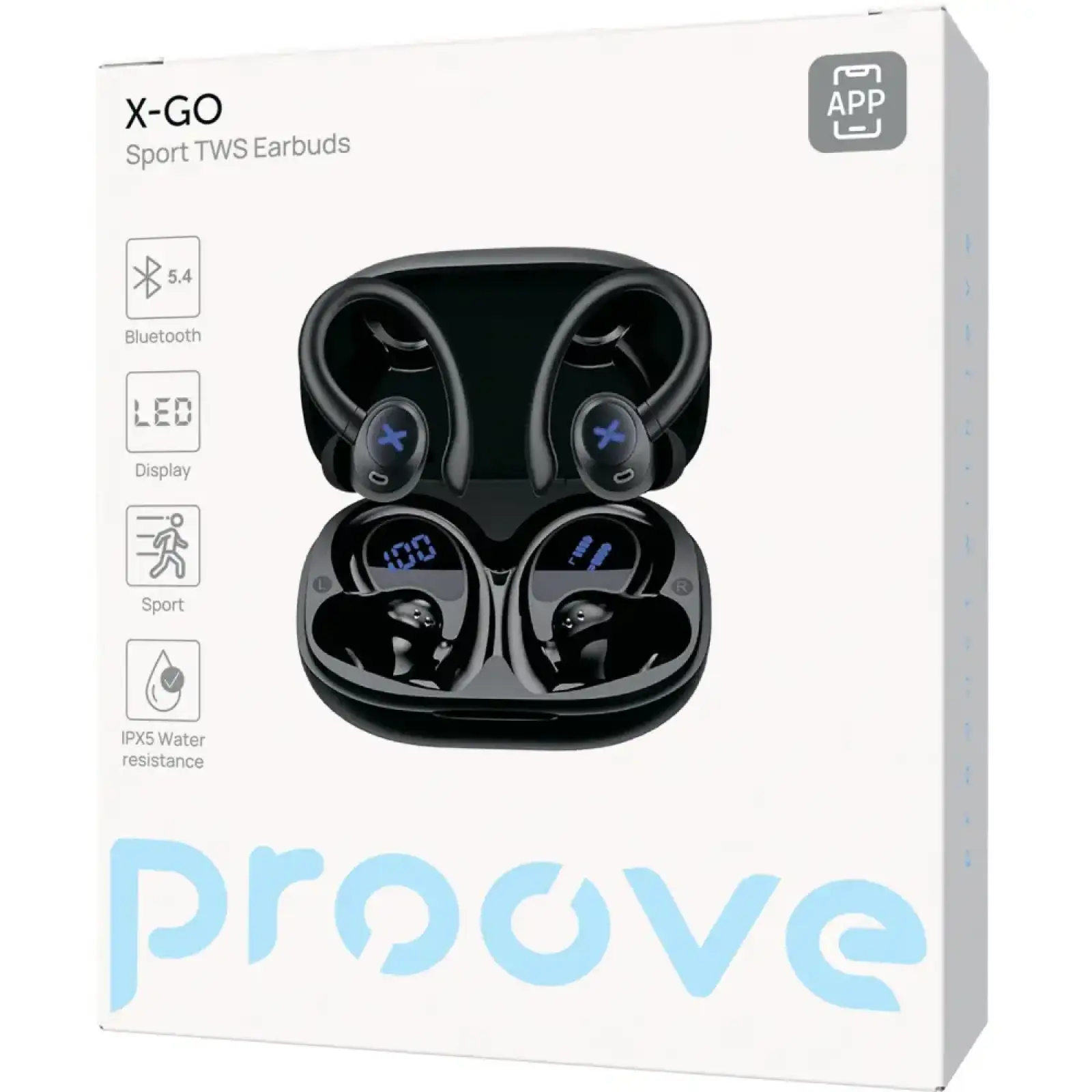 Бездротові навушники Proove X-Go TWS (APP) White