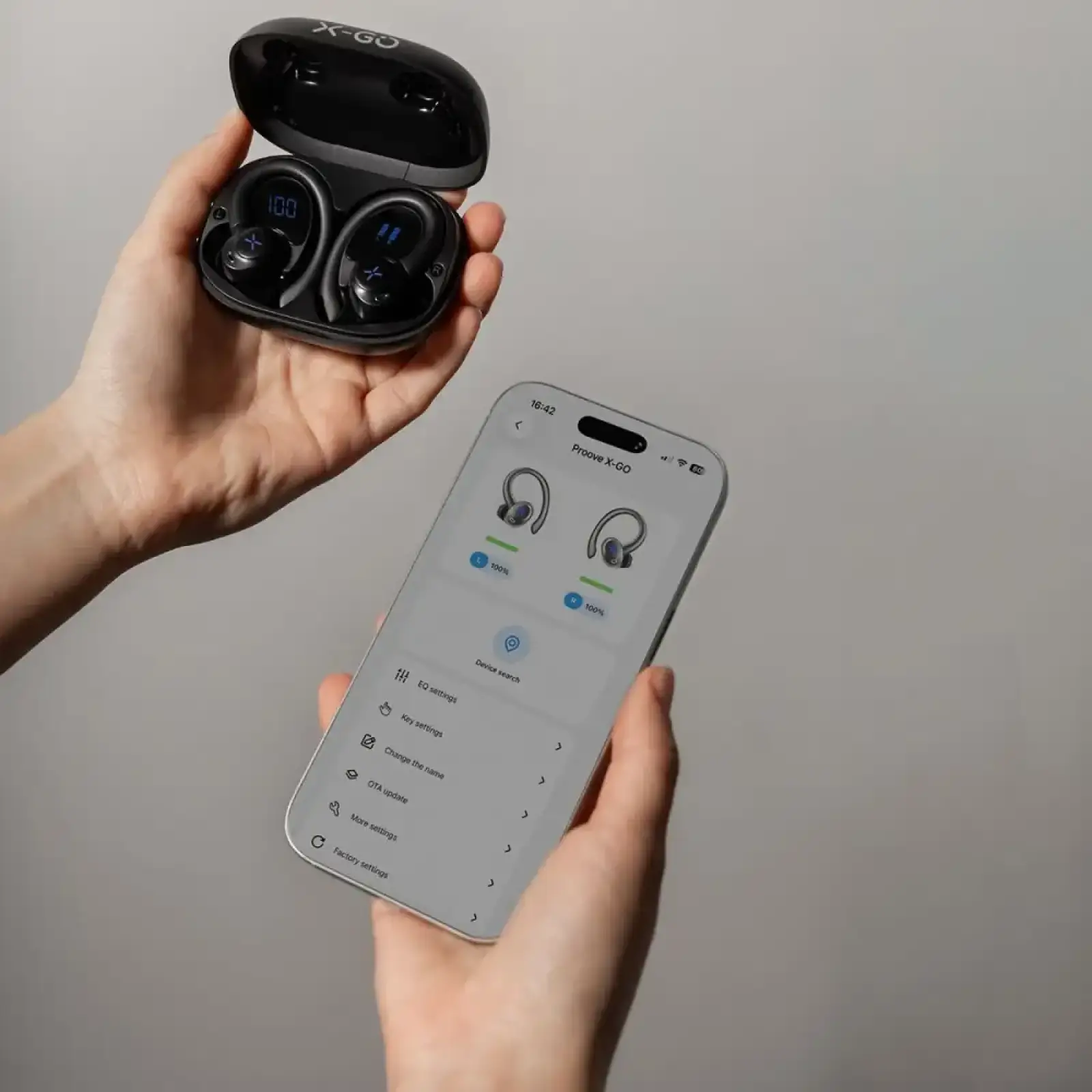 Бездротові навушники Proove X-Go TWS (APP) White