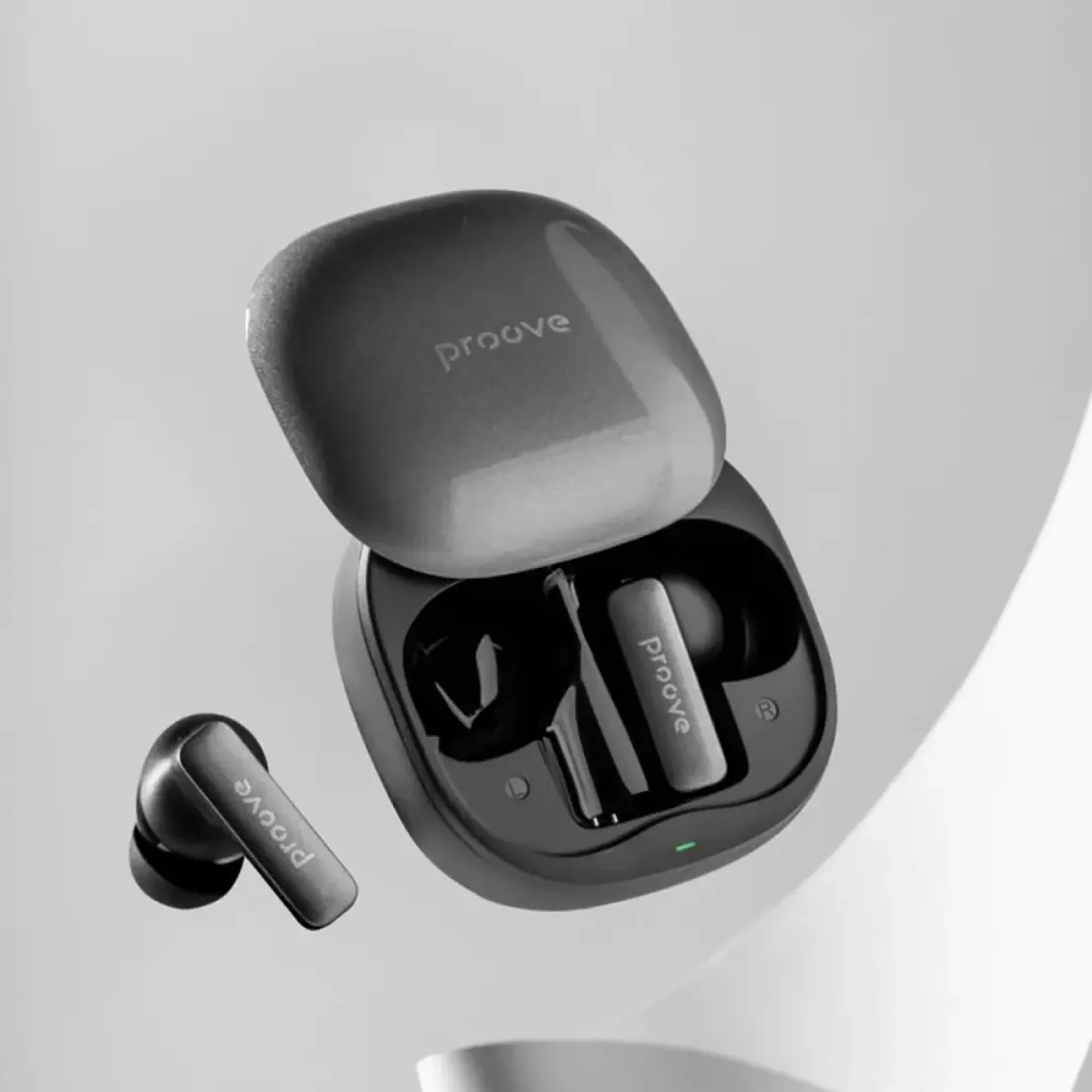 Беспроводные наушники Proove NoLimit TWS with Hybrid ANC (APP) White/Silver (TWNL0001AP26)