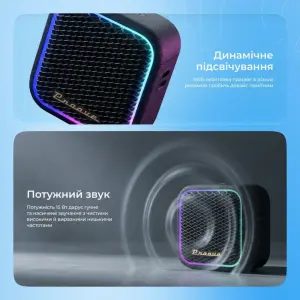 Портативная акустика Proove Funk 15W (APP) Black (PSFN1501AP01)