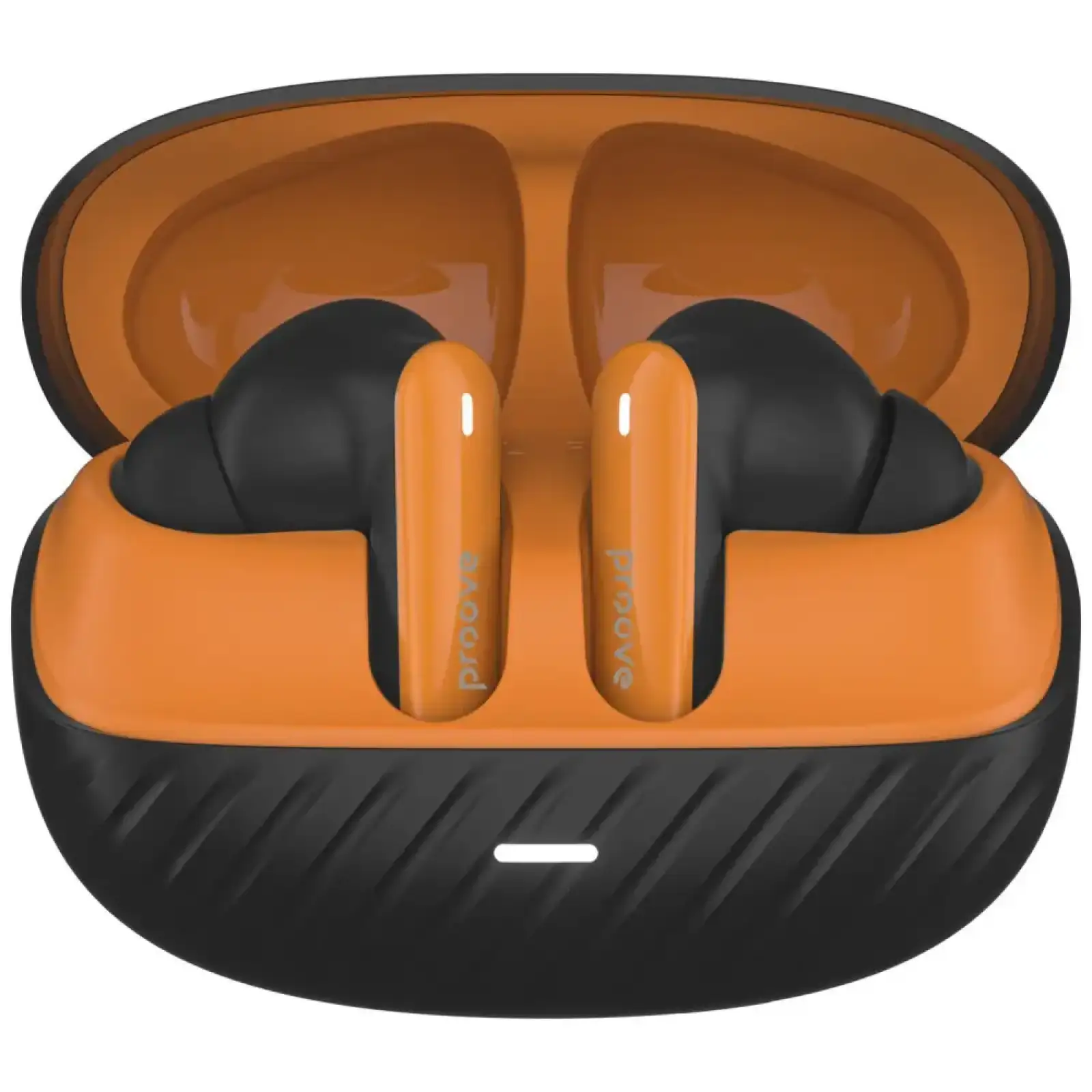 Беспроводные наушники Proove Blitz II TWS with Hybrid ANC (APP) Black/Orange (TWBL2001AP20)