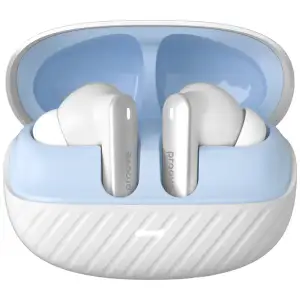 Беспроводные наушники Proove Blitz II TWS with Hybrid ANC (APP) White/Blue (TWBL2001AP21)