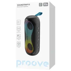 Портативна колонка Proove SoundTrap III 30W (APP) Black (PSST3001AP01)