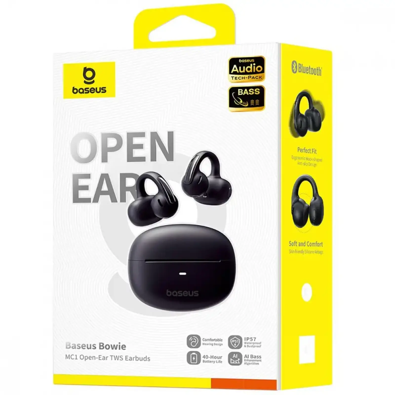 Наушники Baseus Bowie MC1 TWS Black (A00083501126-00)