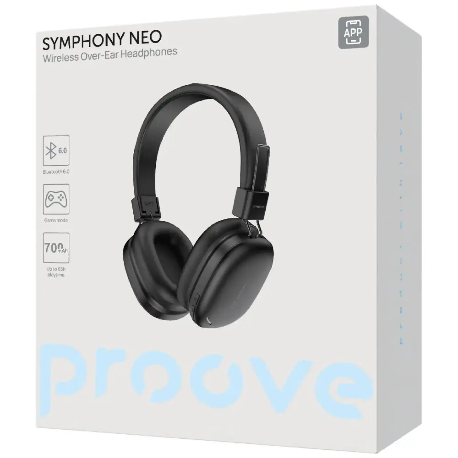 Беспроводные Наушники Proove Symphony Neo (APP) Black (HPSN0001AP01)