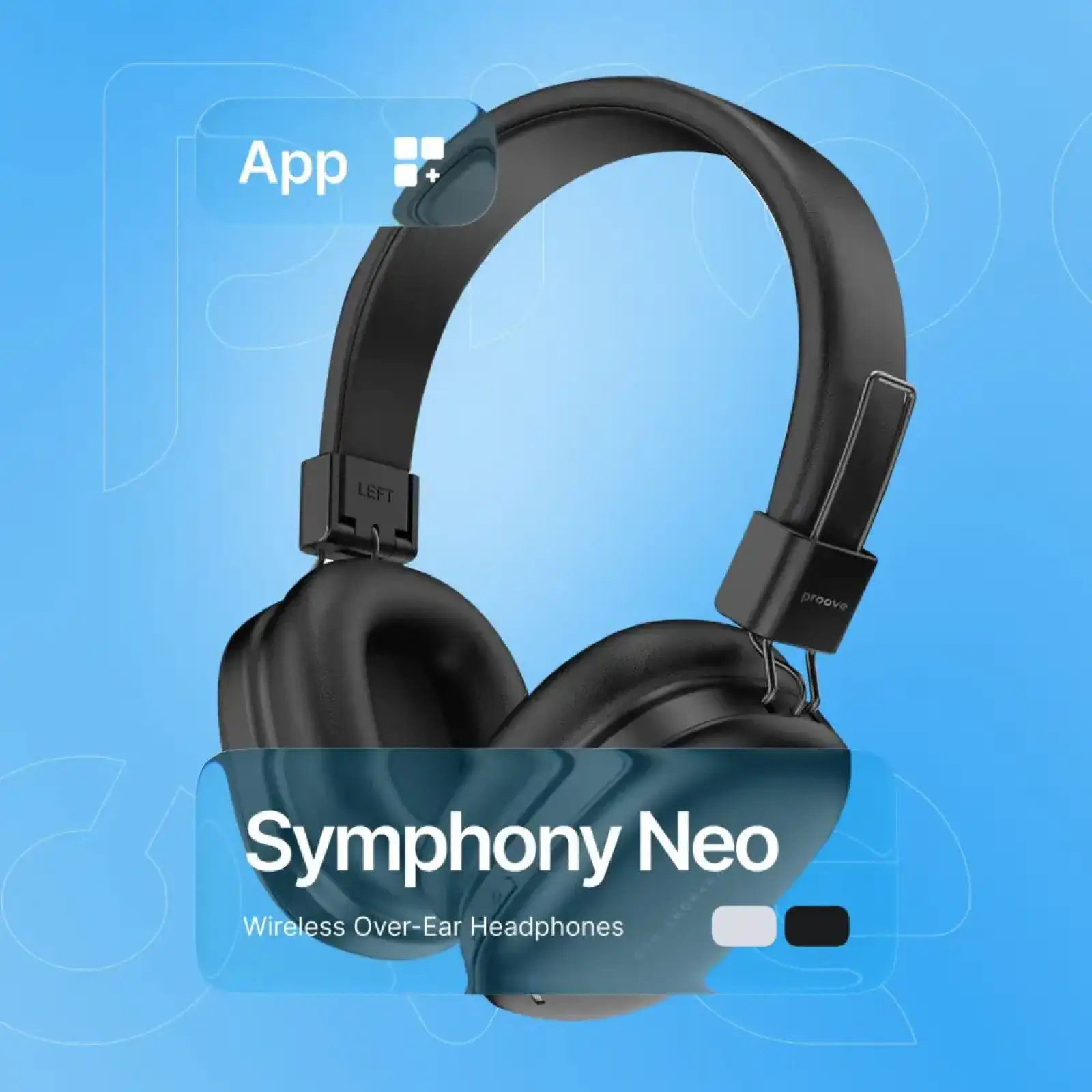 Беспроводные Наушники Proove Symphony Neo (APP) White/Gray (HPSN0001AP31)