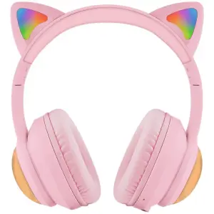 Бездротові навушники Proove Kids LumiCat (APP) Pink (HPLC0001AP27)