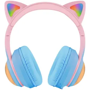 Бездротові навушники Proove Kids LumiCat (APP) White/Pink (HPLC0001AP25)