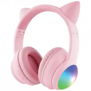 Бездротові навушники Proove Kids LumiCat (APP) Blue/Pink (HPLC0001AP26)