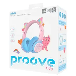 Беспроводные наушники Proove Kids Neko (APP) Blue/Pink (HPNK0001AP26)