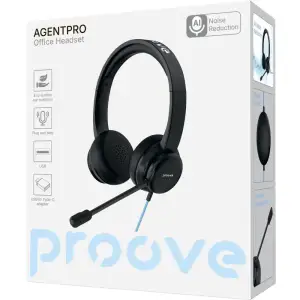 Проводные наушники Proove AgentPro Black UA