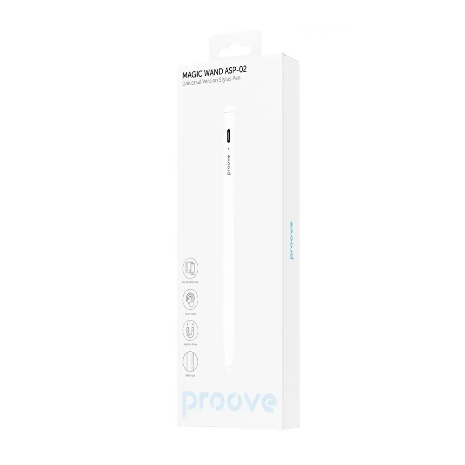 Стилус Proove Stylus Magic Wand ASP-02 Universal Version White (STA200010002)