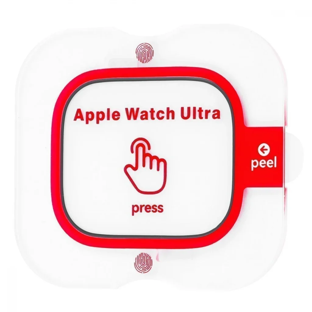 Защитное стекло Proove Achilles Apple Watch Ultra, Watch Ultra 2 49mm Black (PGPWU249MM01)