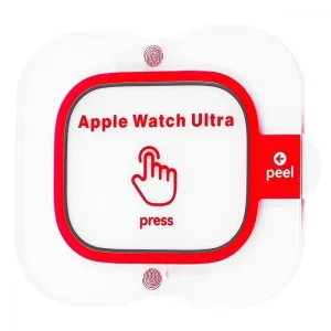Защитное стекло Proove Achilles Apple Watch Ultra, Watch Ultra 2 49mm Black (PGPWU249MM01)