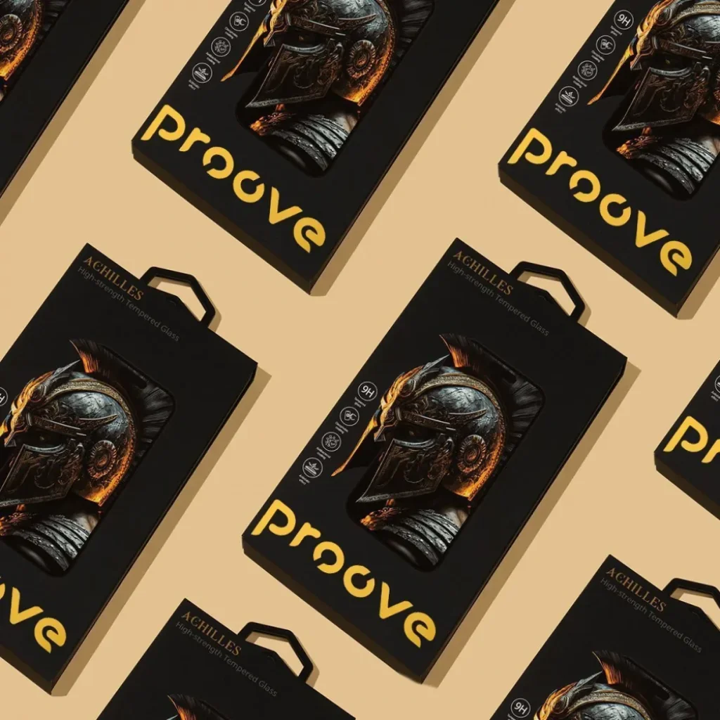 Защитное стекло Proove Achilles iPhone 16 Pro Max Black