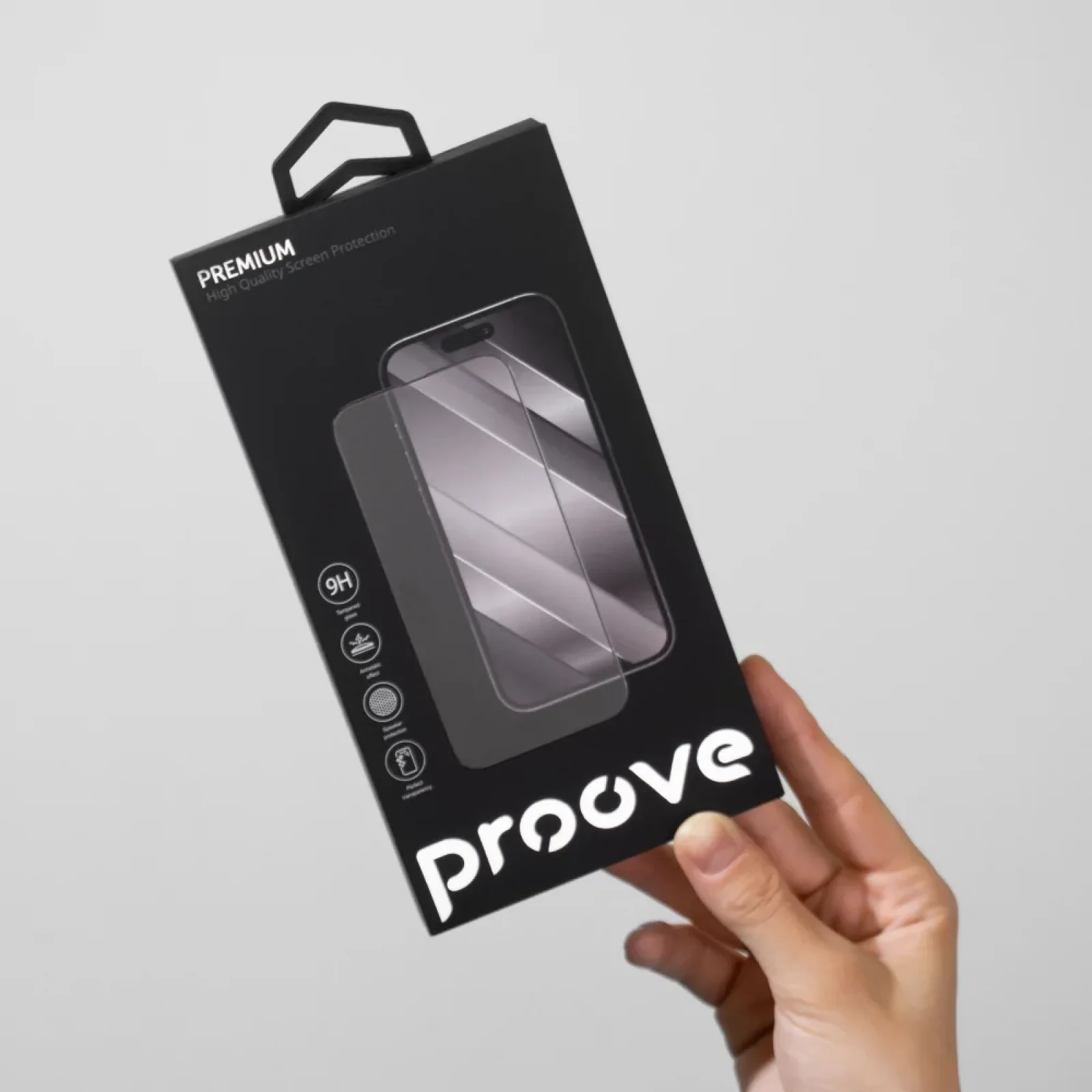 Захисне скло Proove Premium iPhone 16 Pro Max Black