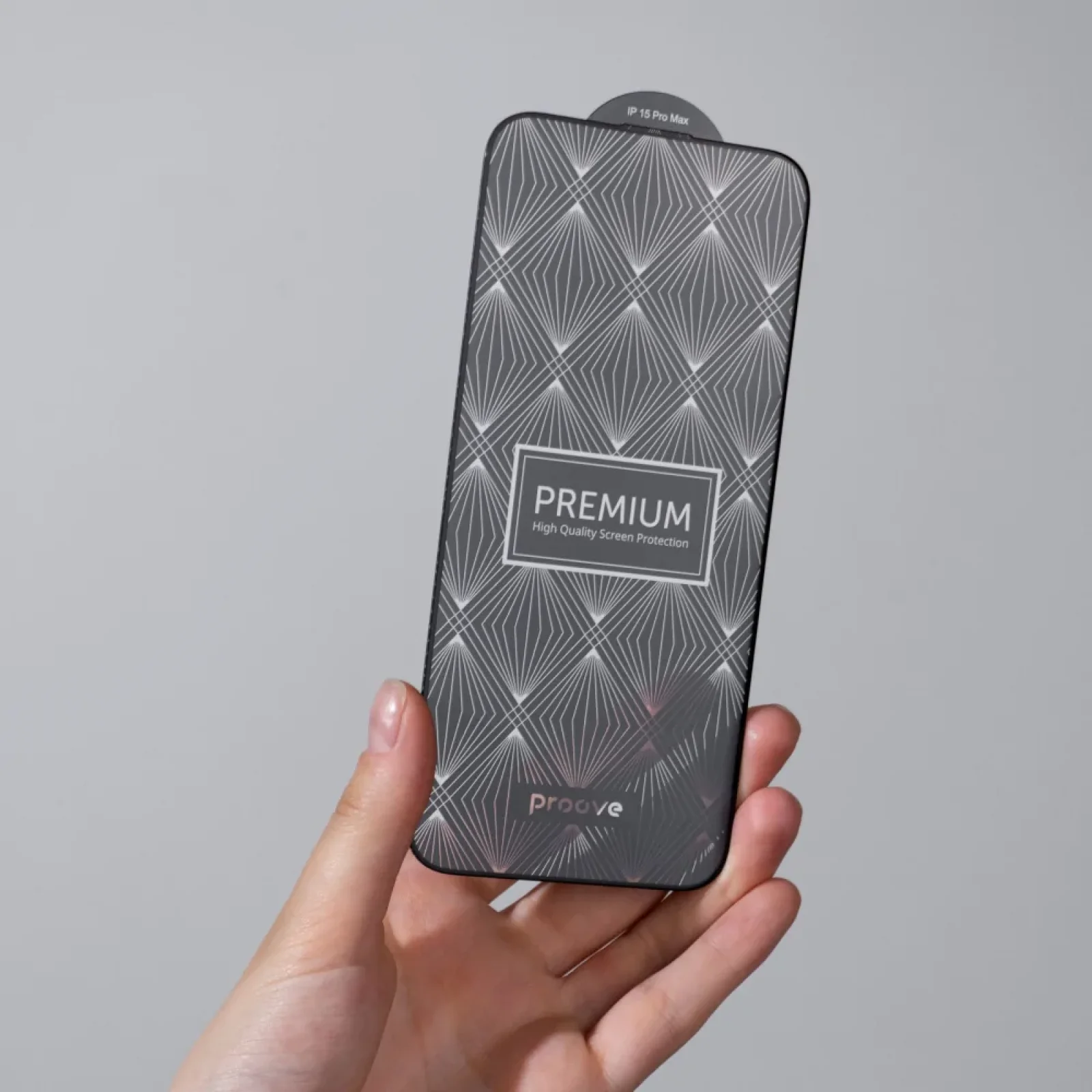 Захисне скло Proove Premium iPhone 16 Pro Max Black
