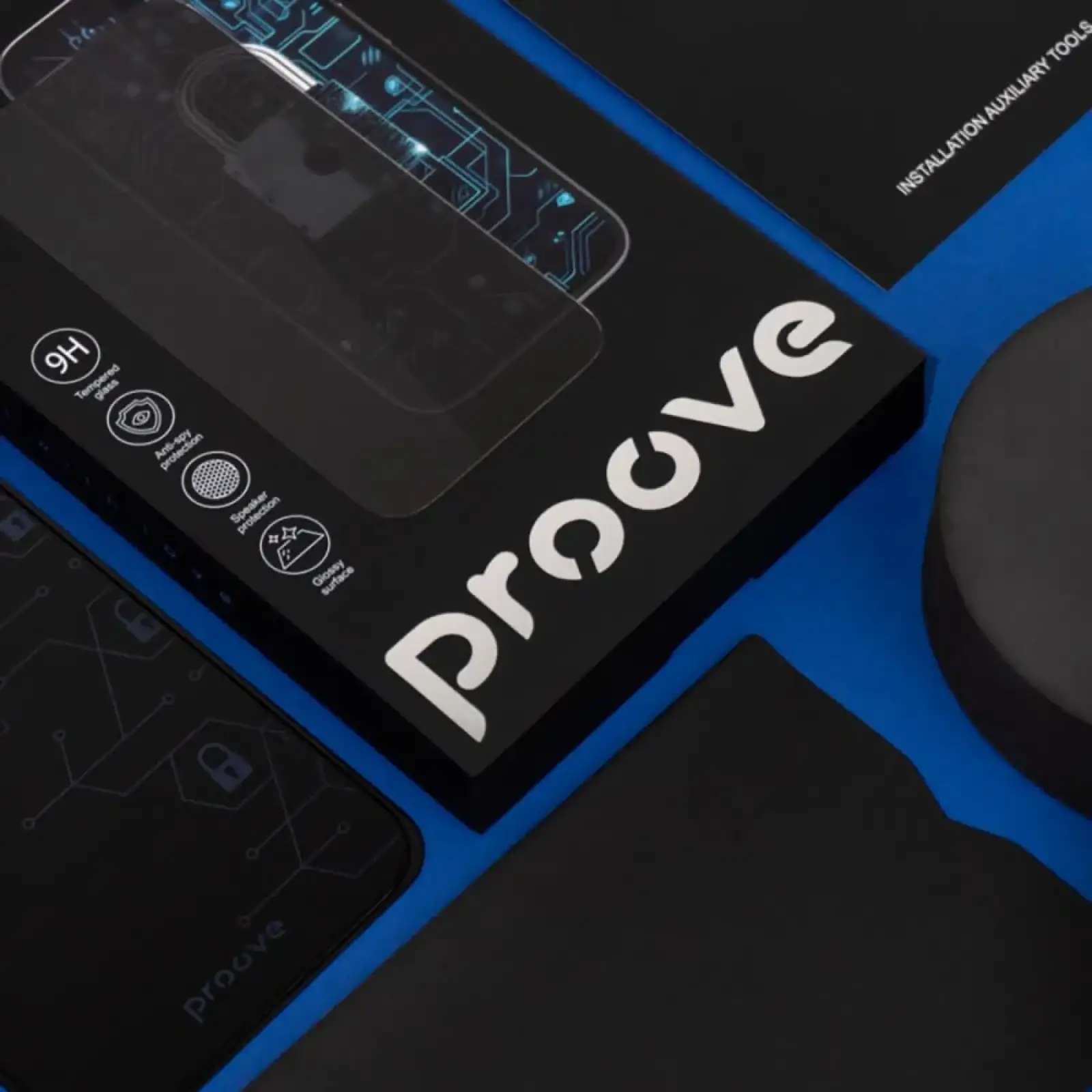 Защитное стекло Proove Privacy iPhone 16 Black
