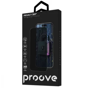 Защитное стекло Proove Privacy 360 Installation Box iPhone 16 Pro Black
