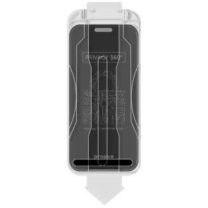 Защитное стекло Proove Privacy 360 Installation Box iPhone 16 Pro Max Black