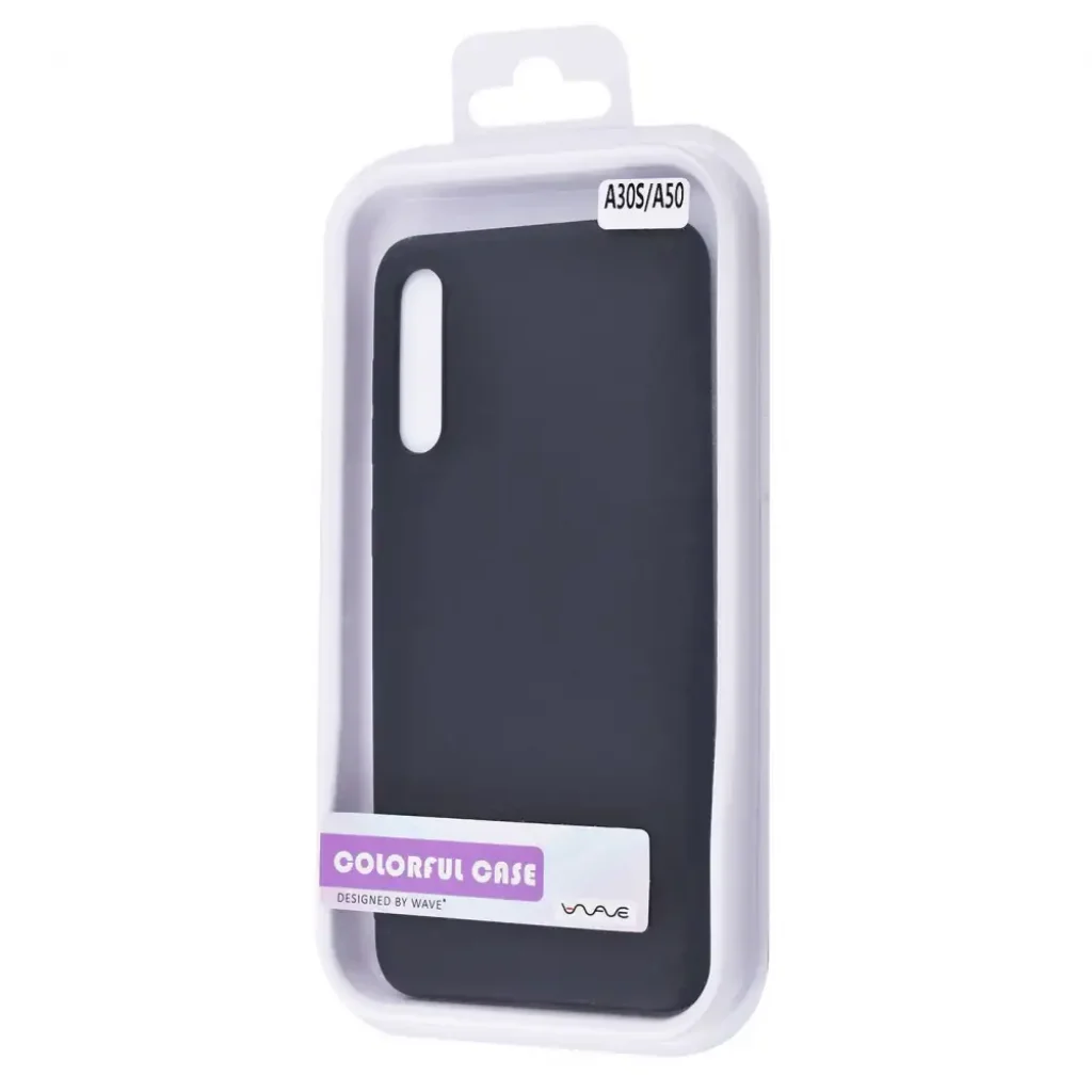 Чохол WAVE Colorful Case (TPU) Samsung Galaxy A30s/A50 (A307F/A505F) Black