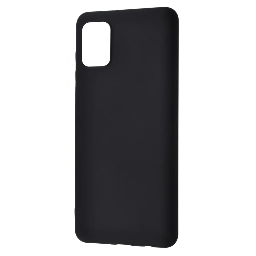 Чехол WAVE Colorful Case (TPU) Samsung Galaxy A31 (A315F) Black