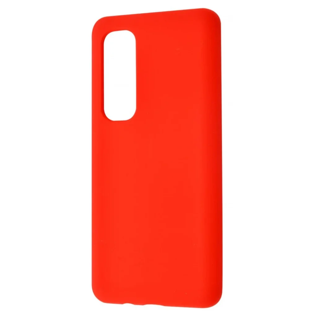 Чохол WAVE Full Silicone Cover Xiaomi Mi Note 10 Lite Red
