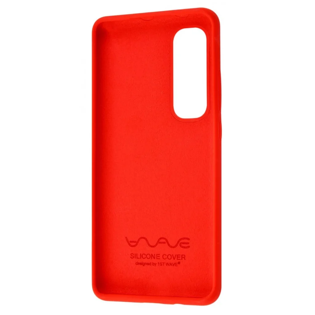 Чохол WAVE Full Silicone Cover Xiaomi Mi Note 10 Lite Red