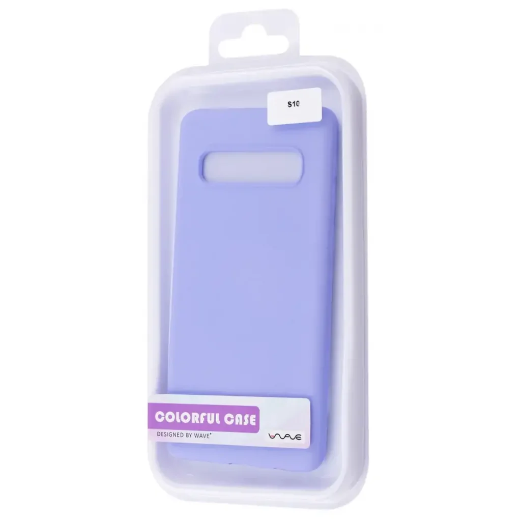 Чохол WAVE Colorful Case (TPU) Samsung Galaxy S10 (G973F) Light Purple