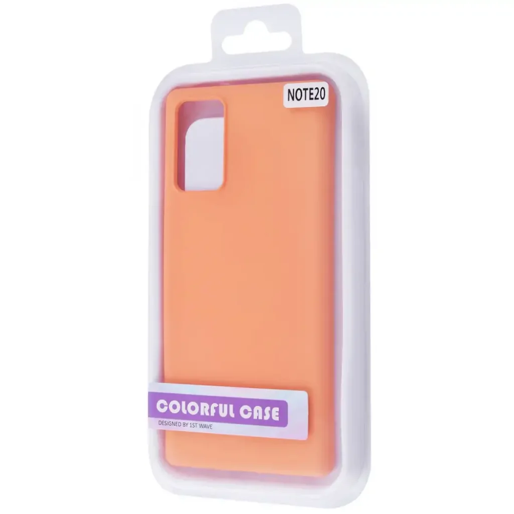 Чохол WAVE Colorful Case (TPU) Samsung Galaxy Note 20 (N980F) Black