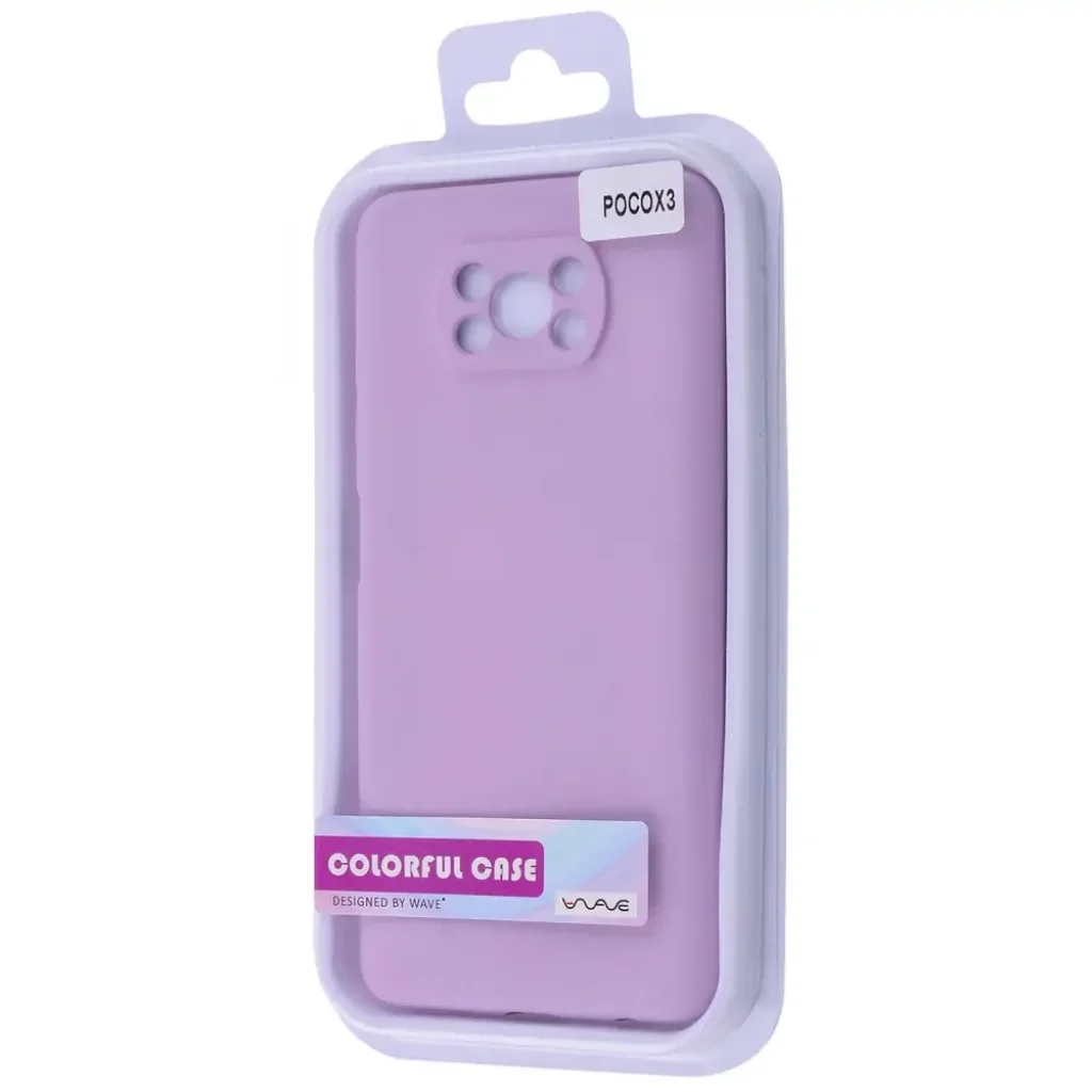 Чехол WAVE Colorful Case (TPU) Xiaomi Poco X3/Poco X3 Pro Light Purple