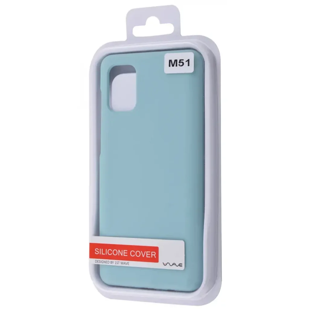 Чехол WAVE Full Silicone Cover Samsung Galaxy M51 (M515F) Blue