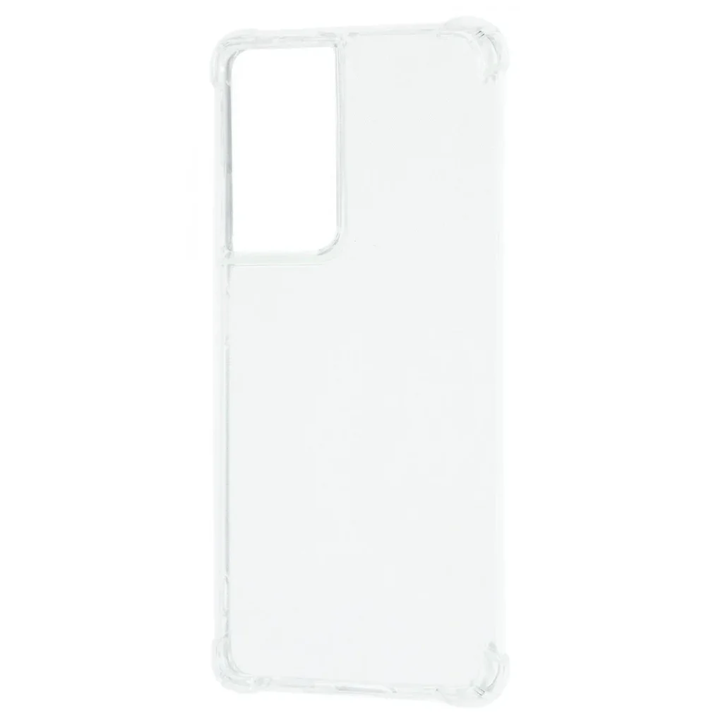 Чохол WXD Silicone 0.8 mm HQ Samsung Galaxy S21 Ultra (G998B) Clear