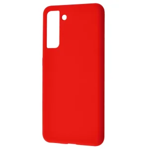 Колір: Червоний - Чохол WAVE Full Silicone Cover Samsung Galaxy S21 (G991B) Red