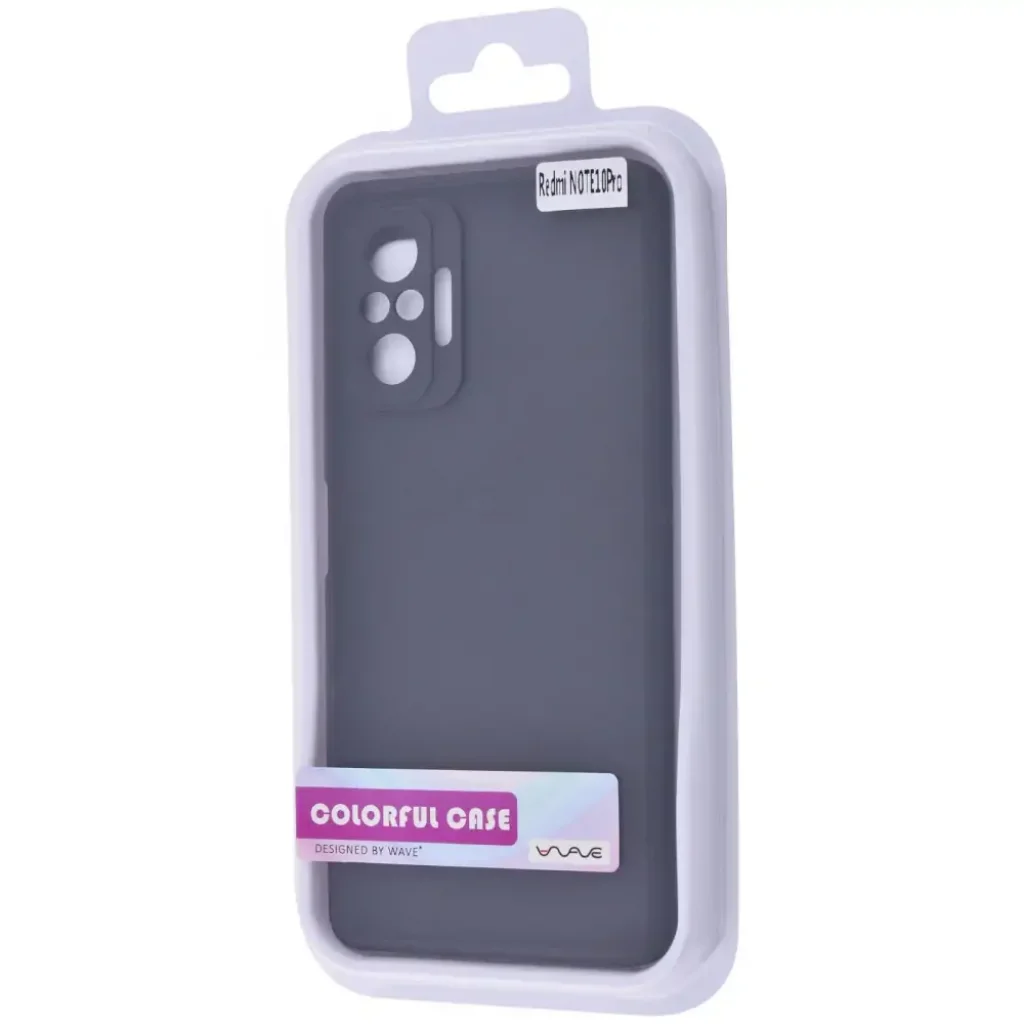 Чохол WAVE Colorful Case (TPU) Xiaomi Redmi Note 10 Pro Black