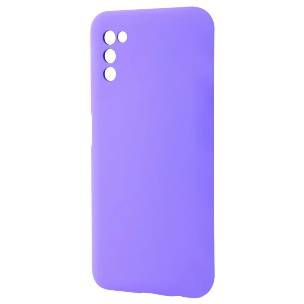 Чохол WAVE Full Silicone Cover Samsung Galaxy A03s (A037F) Light Purple