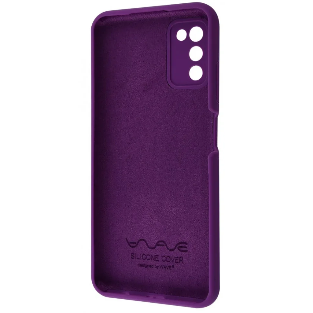 Чохол WAVE Full Silicone Cover Samsung Galaxy A03s (A037F) Light Purple