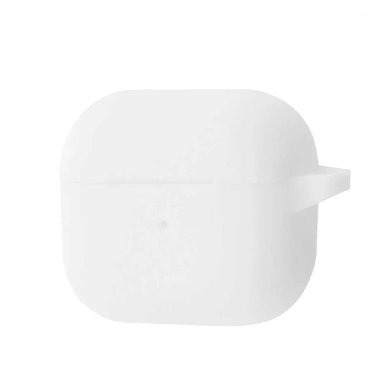 Чехол Silicone Case New with Clip for AirPods 3 White
