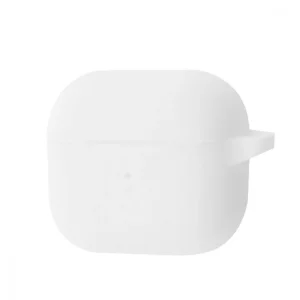 Чохол Silicone Case New with Clip for AirPods 3 White