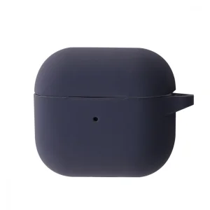 Чохол Silicone Case New with Clip for AirPods 3 Dark Gray